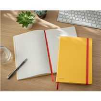 Cuaderno Leitz Cosy Touch con rayas con tapa dura B5 80 H. Papel de 100 grs, certificado FSC®.