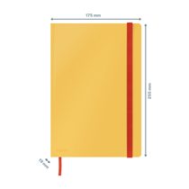 Cuaderno Leitz Cosy Touch con rayas con tapa dura B5 80 H. Papel de 100 grs, certificado FSC®.