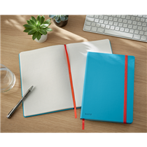Cuaderno Leitz Cosy Touch cuadriculado con tapa dura B5 80 H. Papel de 100 grs, certificado FSC®.