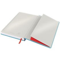 Cuaderno Leitz Cosy Touch cuadriculado con tapa dura A5 80 H. Papel de 100 grs, certificado FSC®.