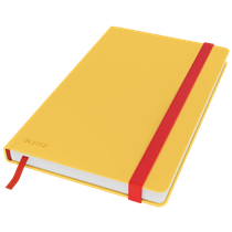 Cuaderno Leitz Cosy Touch con rayas con tapa dura A5 80 H. Papel de 100 grs, certificado FSC®.