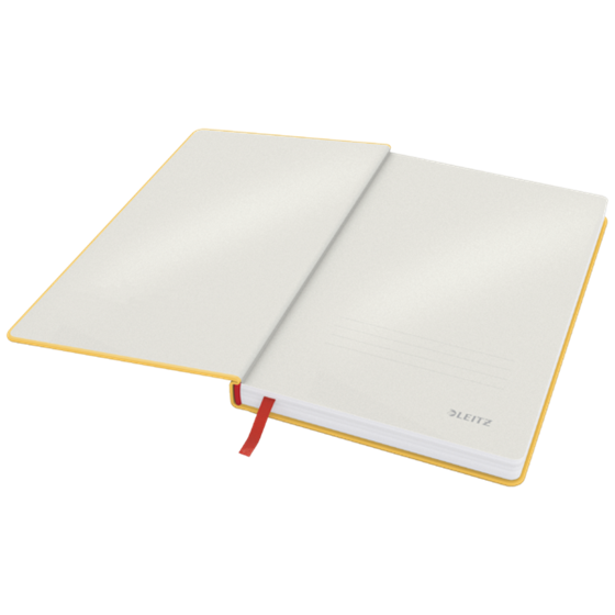 Cuaderno Leitz Cosy Touch con rayas con tapa dura A5 80 H. Papel de 100 grs, certificado FSC®.