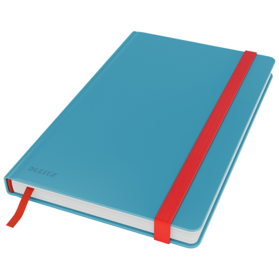 Cuaderno Leitz Cosy Touch con rayas con tapa dura A5 80 H. Papel de 100 grs, certificado FSC®.