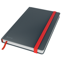 Cuaderno Leitz Cosy Touch con rayas con tapa dura A5 80 H. Papel de 100 grs, certificado FSC®.