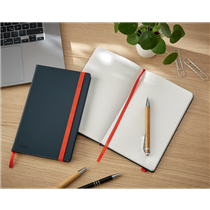 Cuaderno Leitz Cosy Touch con rayas con tapa dura A5 80 H. Papel de 100 grs, certificado FSC®.