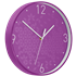 Reloj de pared silencioso Leitz WOW Púrpura 29 x 4,3 x 29 cm.