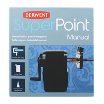 Sacapuntas manual de sobremesa Super Point de Derwent Negro