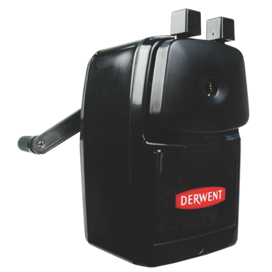 Sacapuntas manual de sobremesa Super Point de Derwent Negro