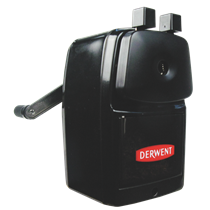 Sacapuntas manual de sobremesa Super Point de Derwent Negro