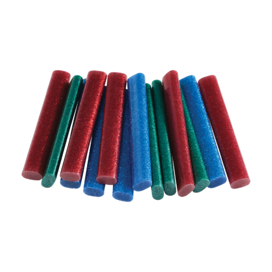 Barras De Cola Ovaladas Rapid Para Materiales Sensibles Purpurina 16 Barras