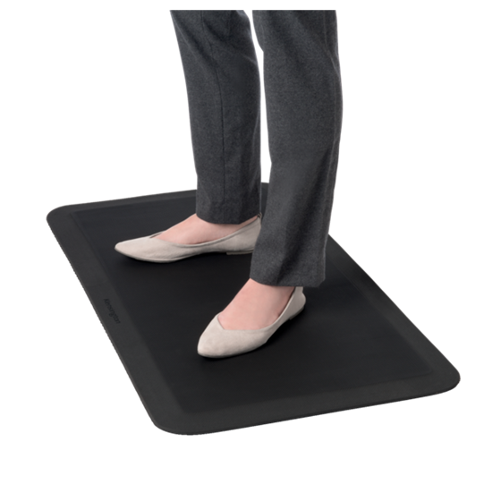 Alfombrilla Kensington anti fatiga negro Negro