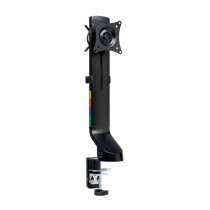 Brazo SmartFit® de ahorro de espacio para un monitor Plata