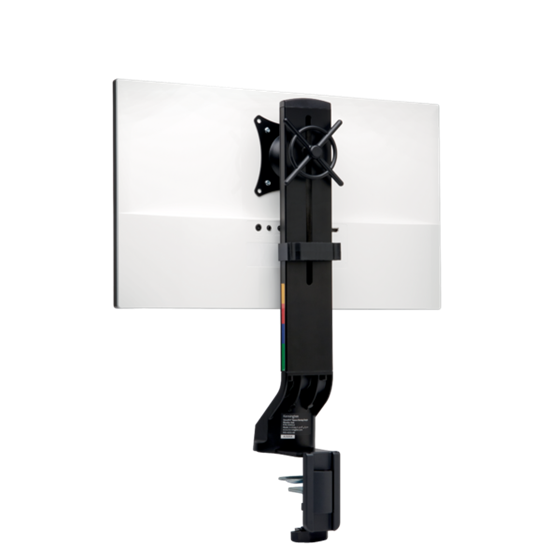 Brazo SmartFit® de ahorro de espacio para un monitor Plata