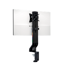 Brazo SmartFit® de ahorro de espacio para un monitor Plata