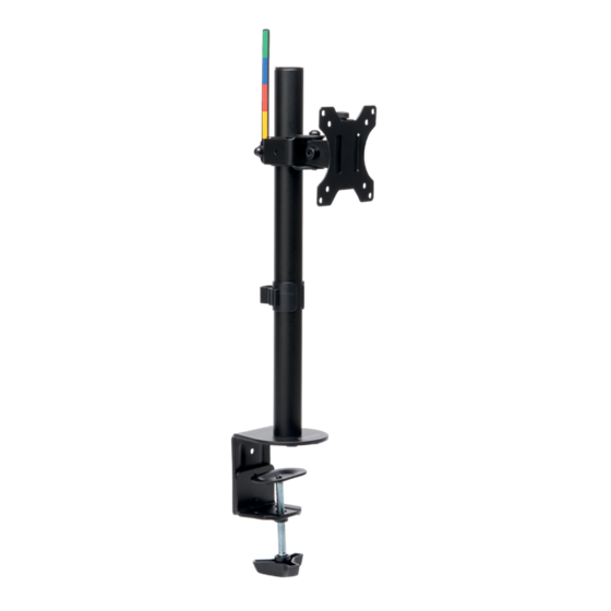 Brazo SmartFit® Ergo para un monitor Negro