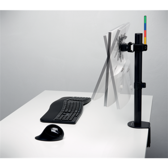 Brazo SmartFit® Ergo para un monitor Negro