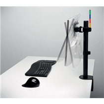 Brazo SmartFit® Ergo para un monitor Negro