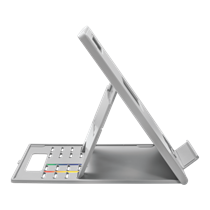 Elevador y soporte enfriador ergonómicos y ajustables para portátiles o tabletas de hasta 14 pulgadas SmartFit® Easy Riser™ Go -