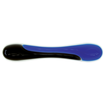 Reposamuñecas de gel Duo de Kensington en azul/negro Gris