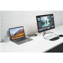 Reposamuñecas ErgoSoft™ para teclados finos y compactos Negro