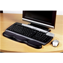 Reposamuñecas gel para teclado de Kensington en negro Negro