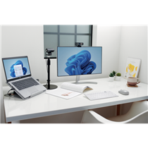 Soporte de sobremesa telescópico para micrófonos de videoconferencia, cámaras web y sistemas de iluminación Kensington A1010 
