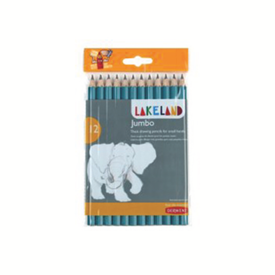 Lápices De Grafito Jumbo Lakeland De Derwent (Paquete De 12)