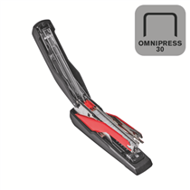 Grapadora Modelo Supreme Omnipress So30 Fullstrip De Rapid Negro/Rojo