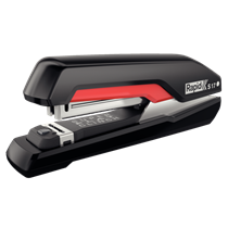 Grapadora Modelo Supreme S17 Fullstrip De Rapid Negro/Rojo 