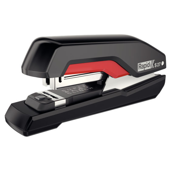 Grapadora Modelo Supreme S27 De Rapid Negro/Rojo