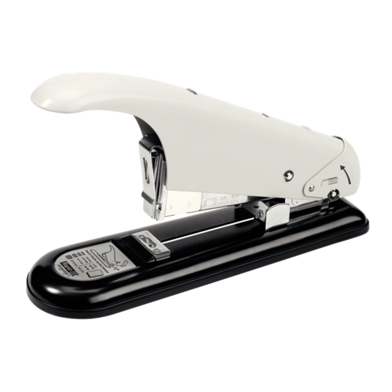 Grapadora Para Gruesos Classic De Rapid Hd9 Blanco/ Negro