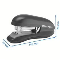Grapadora De Sobremesa De Grapado Plano F30 Rapid Blanco