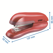 Grapadora De Sobremesa F16 Rapid Rojo
