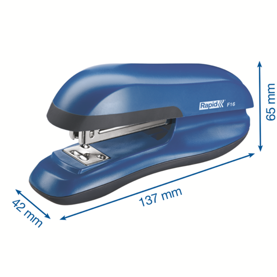 Grapadora De Sobremesa F16 Rapid Azul