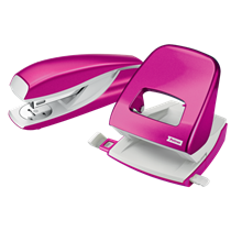 Grapadora Metálica De Oficina Mod. 635 Wow De Petrus Fucsia