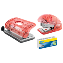 Mini Grapadora Rapid Colour'Breeze F4 Coral