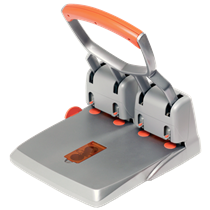 Taladro Para Gruesos Supreme De Rapid Hdc150/4 Orificios Plata/ Naranja 150 Hojas