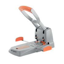 Taladro Para Gruesos Supreme De Rapid Hdc150/2 Orificios Plata/ Naranja 150 Hojas