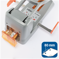 Taladro Para Gruesos Supreme De Rapid Hdc150/2 Orificios Plata/ Naranja 150 Hojas