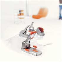 Taladro Para Gruesos Supreme De Rapid Hdc150/2 Orificios Plata/ Naranja 150 Hojas