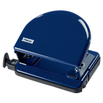 Taladro Metálico De Oficina Mod. 52 De Petrus Azul 2 Mm/20 Hojas (Papel 80 Grs.)