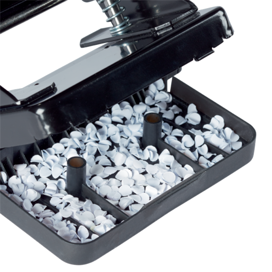 Taladro Metálico De Oficina Mod. 52C De Petrus Cromado 2 Mm/20 Hojas (Papel 80 Grs.)