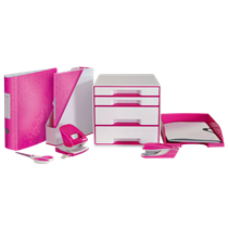 Taladro Metálico De Oficina Mod. 62 Wow De Petrus Fucsia 3 Mm/30 Hojas (80 Grs).