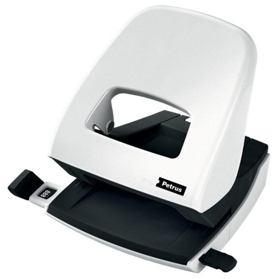 Taladro Metálico De Oficina Mod. 62 Wow De Petrus Blanco 3 Mm/30 Hojas (80 Grs).