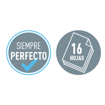 Taladro Pequeño De Oficina Mod. 80 De Petrus Negro 1,6 Mm/16 Hojas (Papel 80 Grs.)