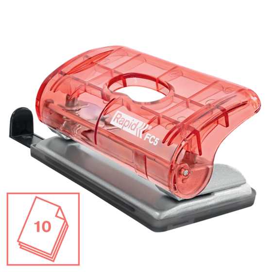 Mini Taladro Rapid Colour'Breeze Fc5 Coral 10 Hojas