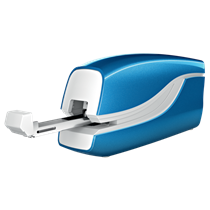 Grapadora Eléctrica Wow E-310 Contactless De Petrus Azul