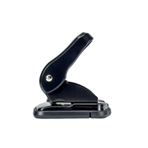 Taladro De Plástico Reciclado De 2 Punzones Rexel Ecodesk Capacidad 20 Hojas Negro