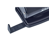 Taladro De Plástico Reciclado De 2 Punzones Rexel Ecodesk Capacidad 20 Hojas Negro