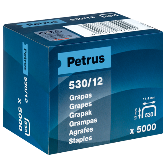 Grapas Mod. 530/12 De Petrus 